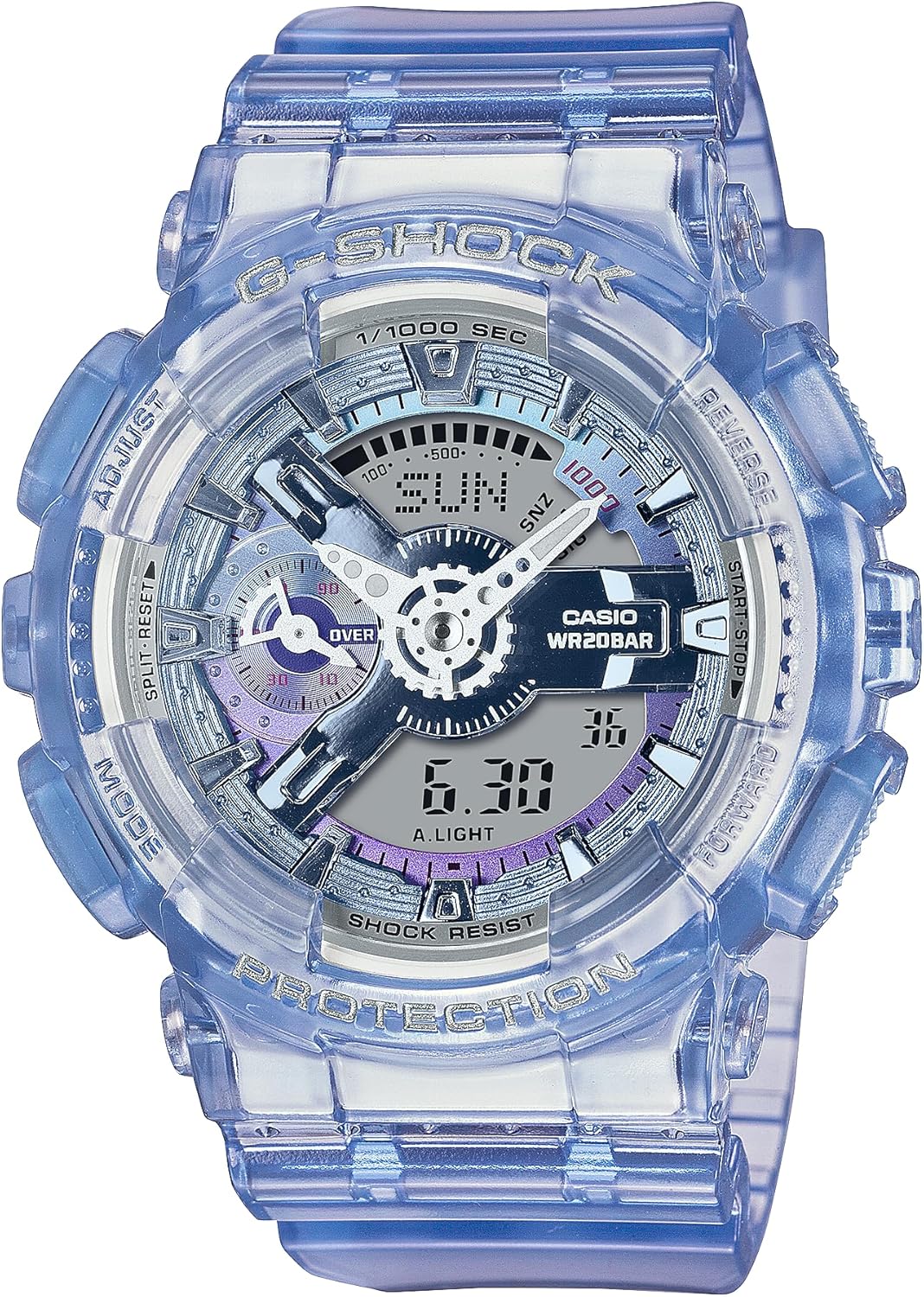 Casio GMA-S110VW-6A Women's Watch Boys Size Overseas Model, Bracelet Type