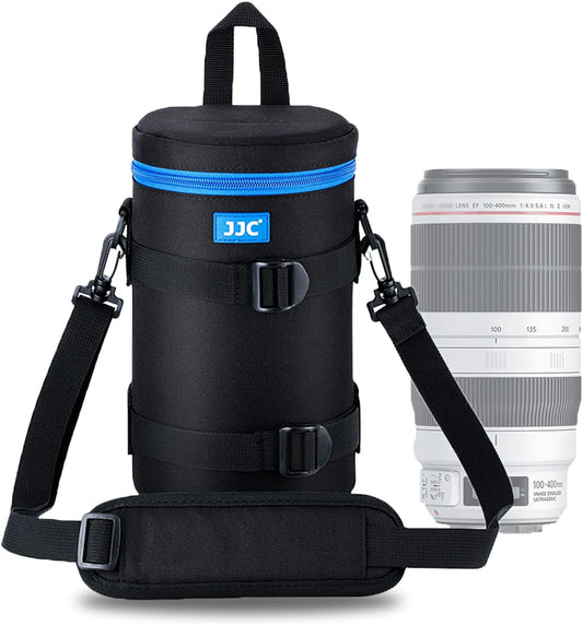 JJC Lens Case Lens Pouch for DSLR Camera Lens such as Canon RF 600mm F11 / EF 70-200mm F2.8L / 100-400mm F4.5-5.6L / Nikon AF-S Nikkor 70-200mm F2.8 and More Inner Size Polyester Water Repellent