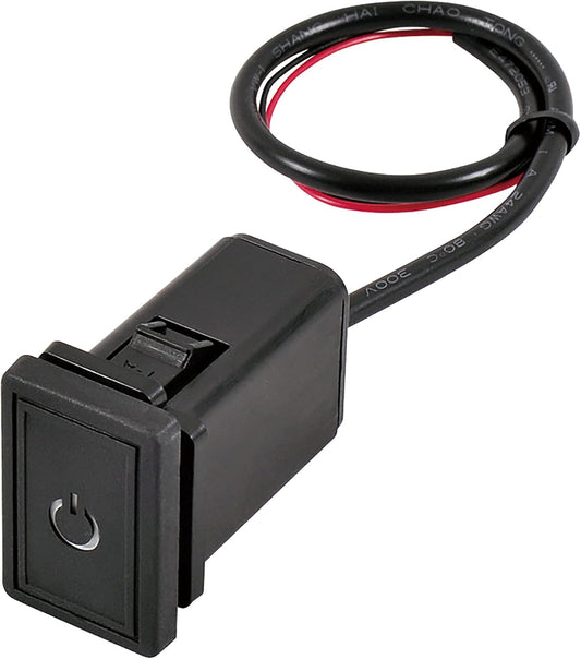 amon ON-OFF push switch (for TOYOTA vehicles), 12 VDC 500mA 3218