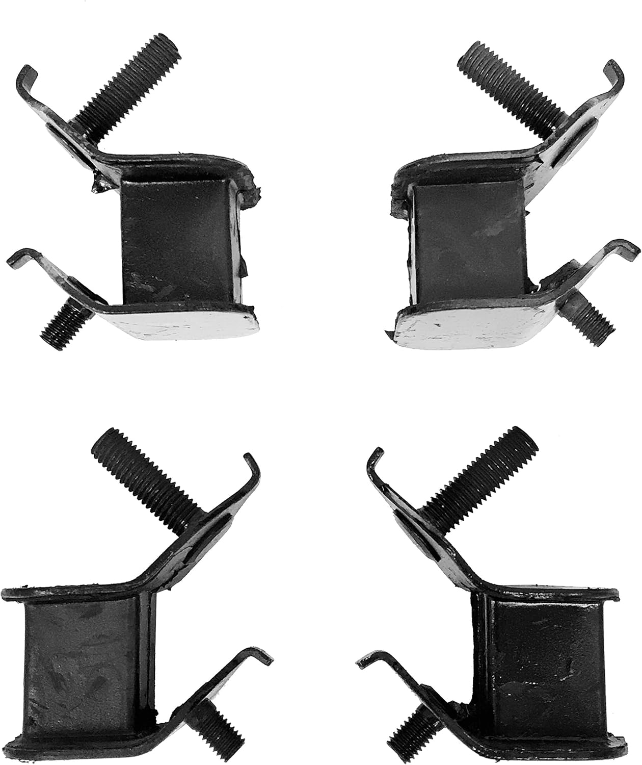 4つの同じ大きくて厚い防振ゴムマウントは、11HP 13HP 389CC 420CCガスジェネレーターの交換用、港湾貨物プレデター7000/8750W 7250/9000ワットのジェネレーターに代わるものです。