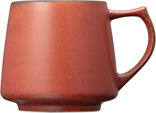 cores C811RD C811RD Mug, Red, 11.8 fl oz (320 ml), Made in Japan, Microwave, Dishwasher Safe, Delicate