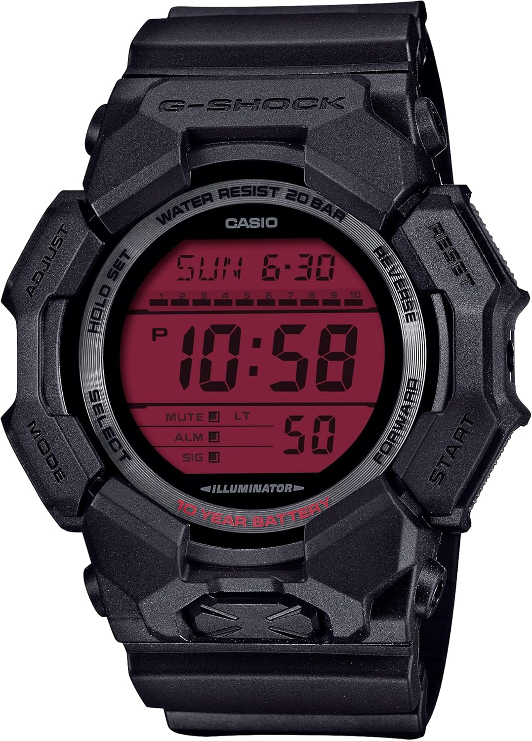 G-Shock Casio GD-010BBR-1 Men's Digital Watch
