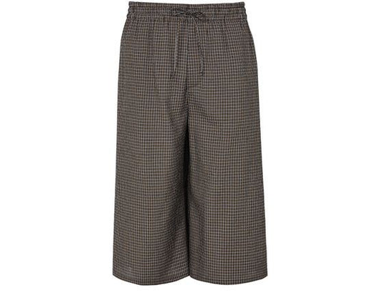 LOEWE Cotton, viscose and linen shorts - Image 1