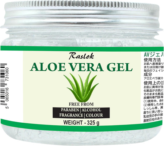 Aloe Vera Gel | 100% Pure Natural Aloe Gel | Moisturizing, Durable Moisturizing, Soothing for Facial Skin and Hair Care | Non-Sticky (11.46 oz) 11.60 oz (Pack of 1) Off White