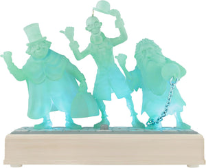 Tarjeta de recuerdo Hallmark 2025, colección Disney La mansión embrujada, fantasmas autoestopistas con luz y sonido, regalos para fanáticos de Disney