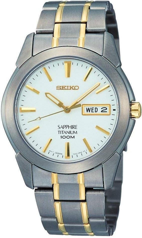 【SEIKO】セイコー チタン製 アナログ クオーツ 腕時計 サファイヤクリスタル SGG733P1 [並行輸入品]