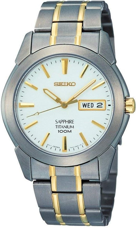 【SEIKO】セイコー チタン製 アナログ クオーツ 腕時計 サファイヤクリスタル SGG733P1 [並行輸入品]