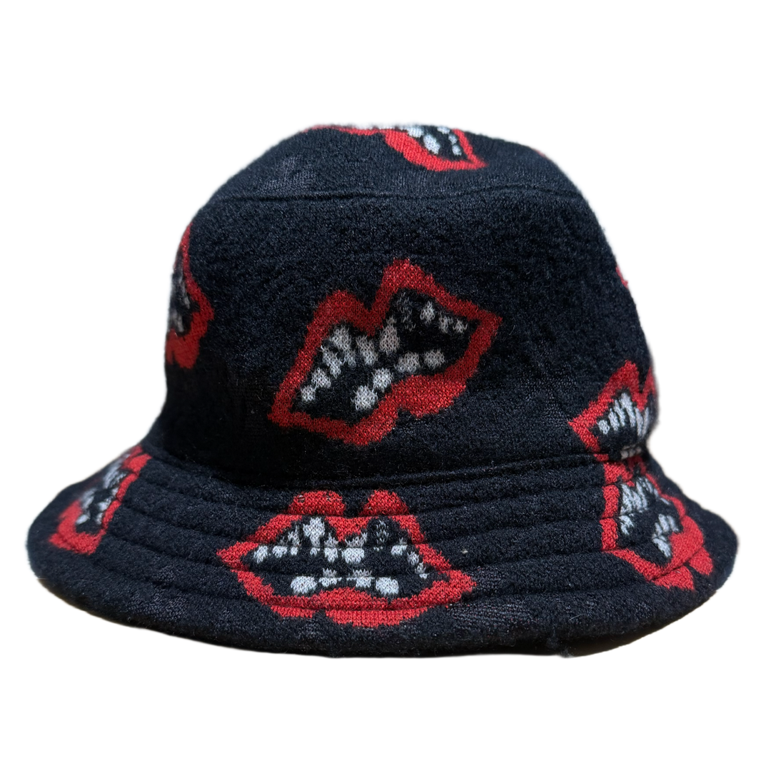 CHROME HEARTS BUCKET HAT CHOMPER ALL OVER PRINT