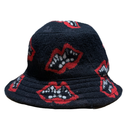 CHROME HEARTS BUCKET HAT CHOMPER ALL OVER PRINT