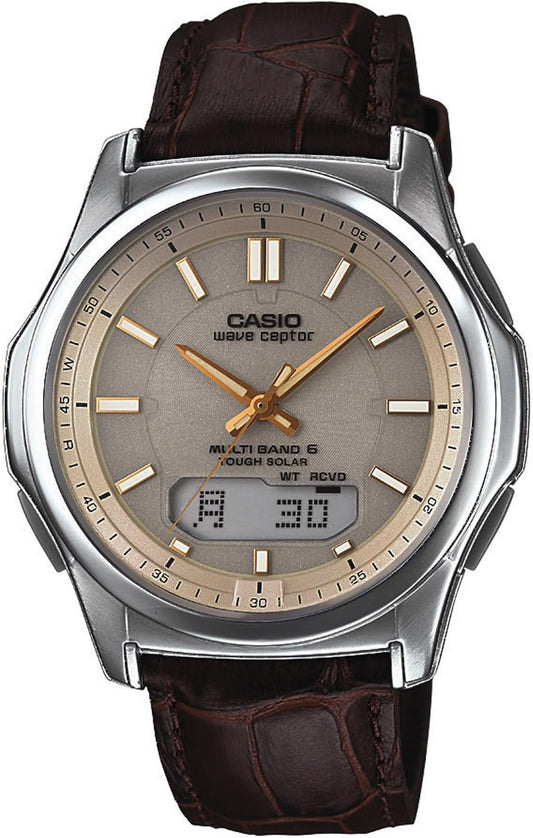 Casio WVA-M630L-9AJF WVA-M630L-9AJF Men's Wristwatch, Brown