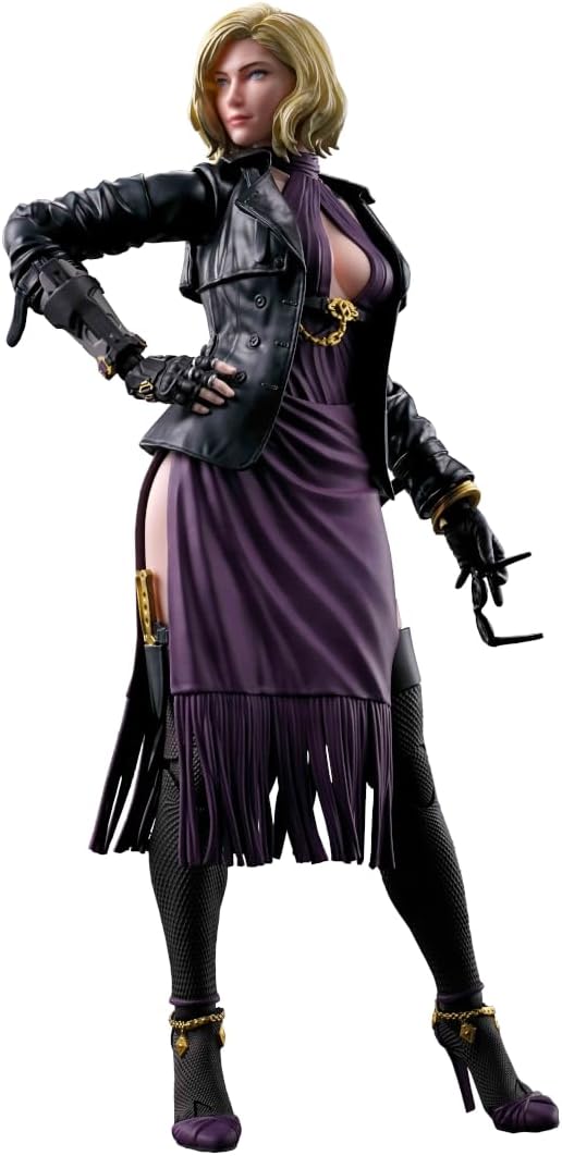 BANDAI SPIRITS S.H. Figuarts TEKKEN 8 Nina Williams Approx. 5.9 inches (150 mm), PVC & ABS, Pre-painted Action Figure