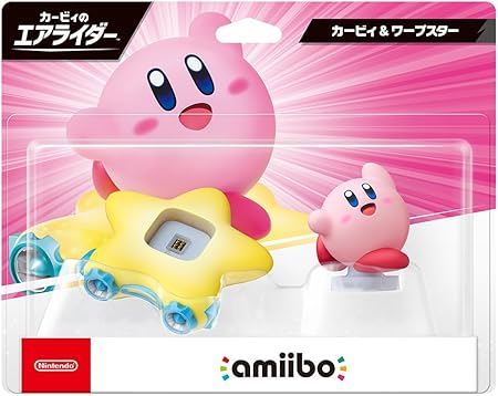 amiibo カービィ&ワープスター（カービィのエアライダーシリーズ）