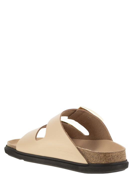 Birkenstock Arizona DBレザースリッパ - Image 1