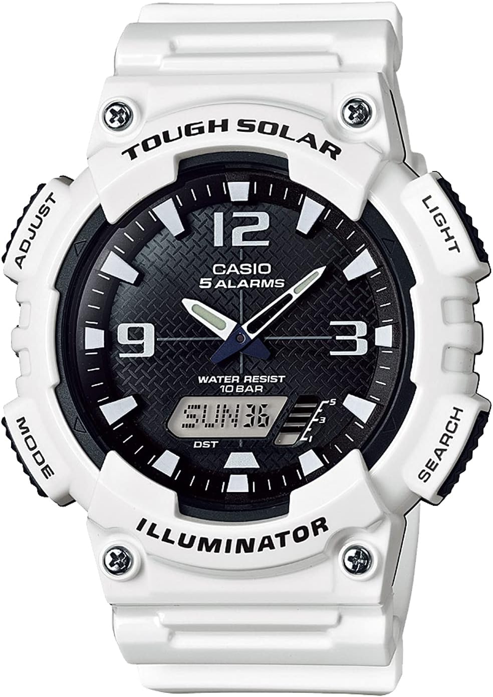 Casio AQ-S810 Watch, Casio Collection, white