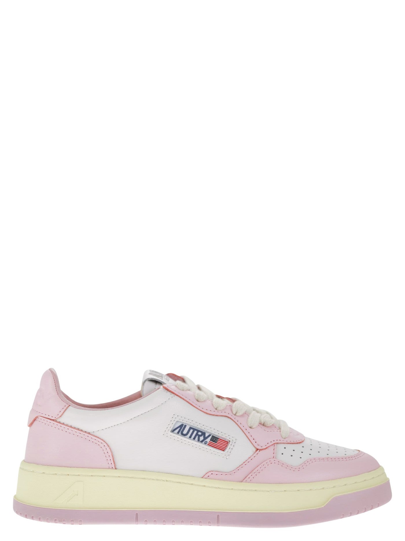 Autry Medalist Low Two Tone Leather Sneakers - Image 1