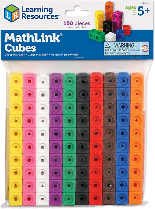 Learning Resources Mathlink Cubes-100