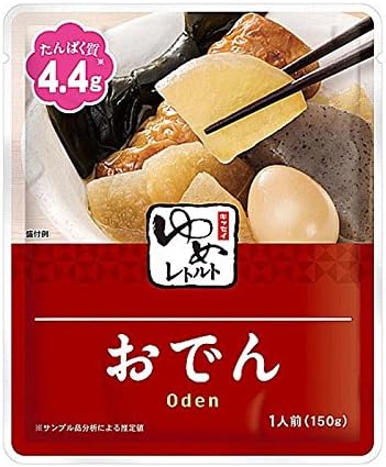 Reduced Salt Foods Kissey Yume Series Oden Retort, 5.3 oz (150 g) x 2 Bag Set, Considerate Salt, Protein, Phosphorus and Potassium