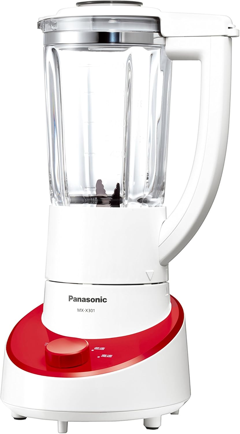Panasonic Mixer Black Hard Titanium Coated Cutter 1000ml (33.8 fl oz) MX-X301-R