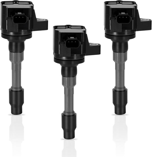 3 Pcs Ignition Coil for Honda N-BOX JF1 JF2 N-ONE JG1 JG2 N-WGN JH1 JH2 3 Pin Turbo Car Genuine Compatible Number:30520-5Z2-003 30520-5Z2-013
