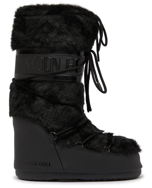 MOON BOOT アイコン フェイクファーブーツ - Image 1