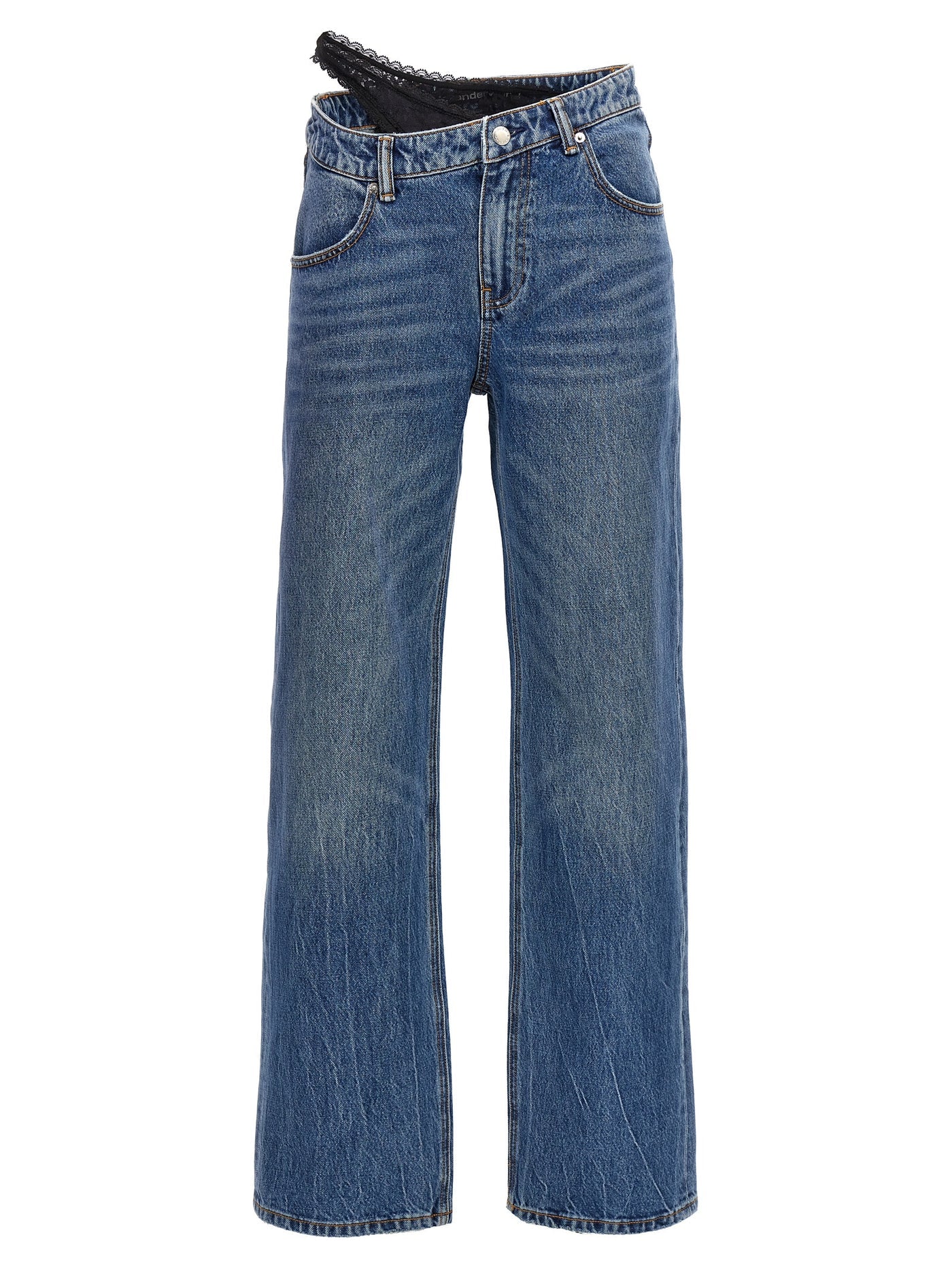 Denim X Alexander Wang デニムxアレクサンダーワン「ディップサイドレースアンディ」ジーンズ - Image 1