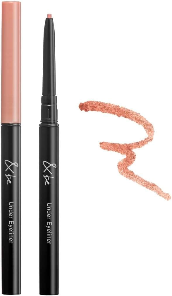 (Official) &be Under-eyeliner, Pink Pearl, Waterproof, Sweat Resistant, Water Resistant, Tight, Smear-resistant