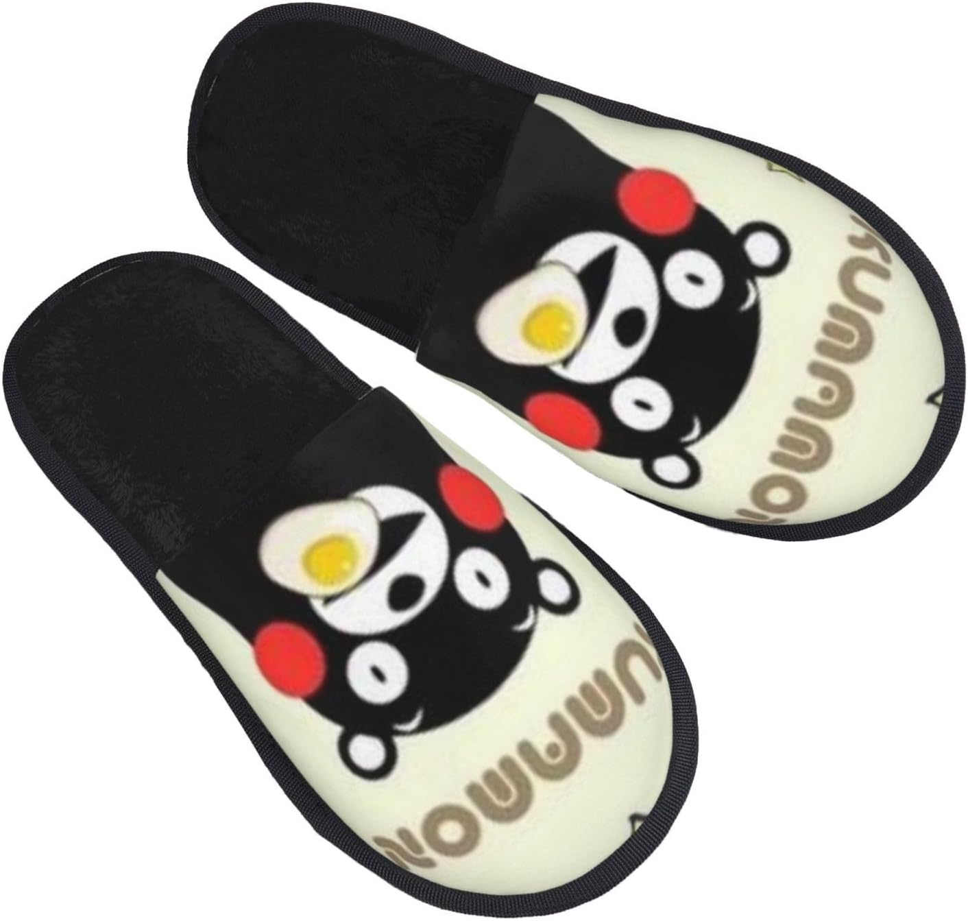 BAIYUAN Kumamon Slippers, Indoor, Men's, Stylish, Women's, Winter, Cute, For Guests, Washable, Toilet, Home, Work, Slippers, Unisex, Character Goods, Popular, Anime Gift