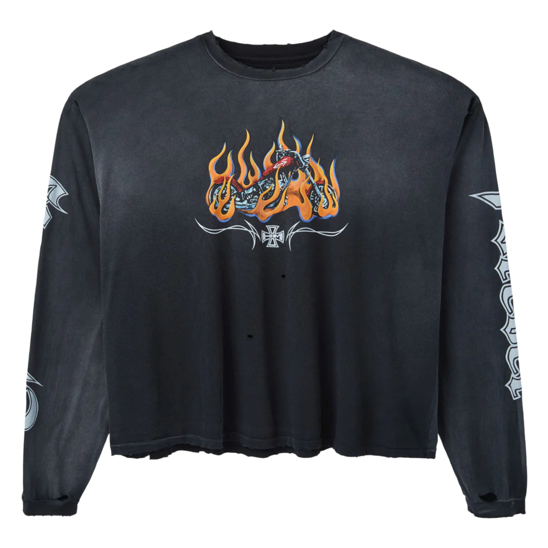 HAPPY MEMORIES DON'T DIE HMDD 'GHOST RIDER' LONGSLEEVE TEE