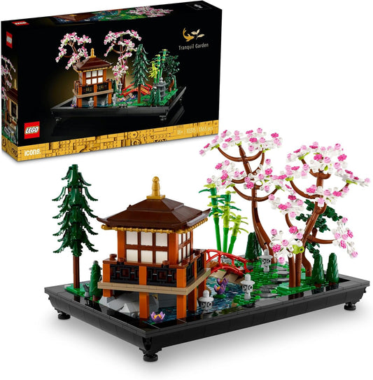 LEGO Icon Zen Garden Toy Building Blocks, Birthday Present, Blocks, Mother's Day, Father's Day, Men, Women, Interior, Fashionable, Painting, Art, 10315