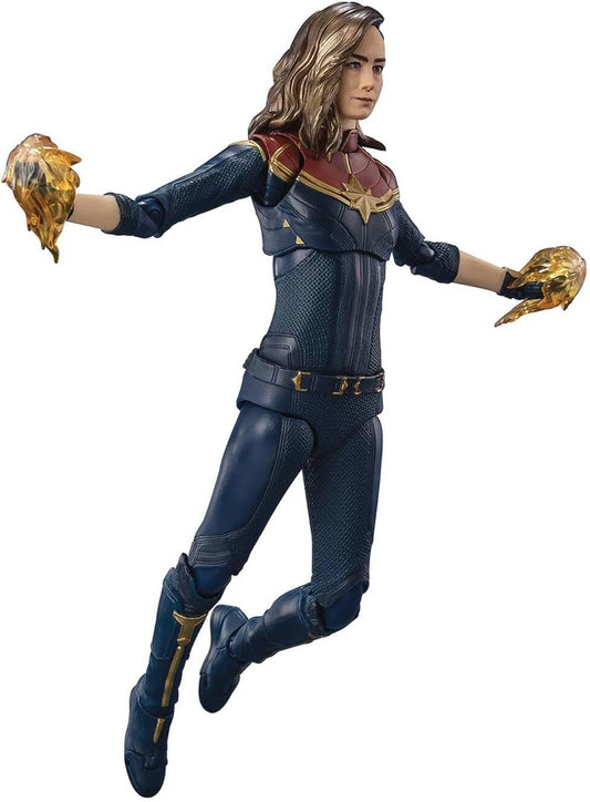 S.H. Figuarts Captain Marvel Approx. 5.9 inches (150 mm), PVC & ABS, Pre-painted Action Figure