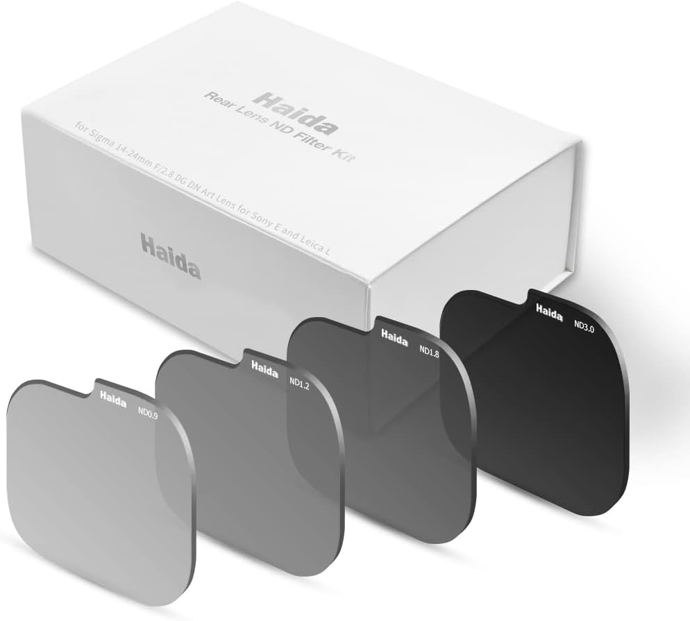 Haida Rear Lens ND Filter Kit for Sigma 14mm F1.4 and 14-24mm f/2.8 DG DN Art Lens (Sony E/Leica L-Mount)