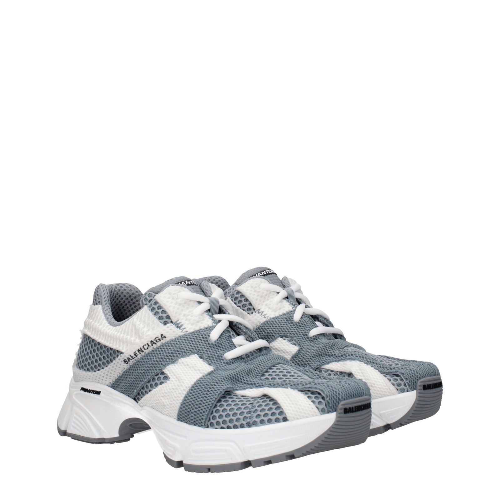 Balenciaga バレンシアガスニーカーファントム女性ファブリックグレー/ホワイト - Image 1