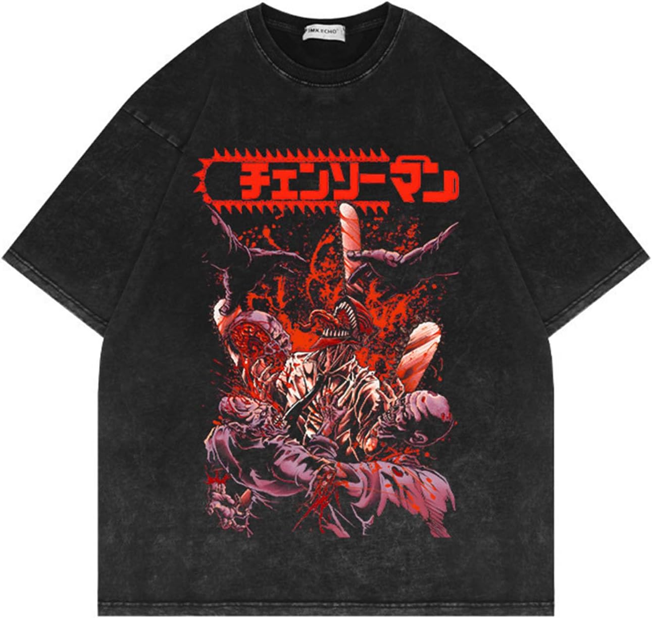 Chainsoman T-Shirt, Short Sleeve, Loose, Breathable, Unisex, Anime Goods