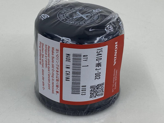 Genuine Honda Oil Filter 15410-MFJ-D01 Replacement Part Number: 15410-MFJ-D02 HONDA