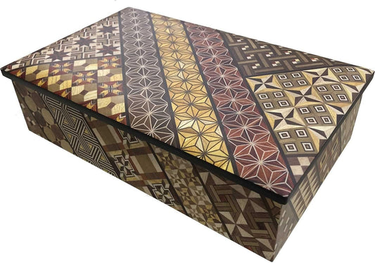 [Hakone Parquet Craft Small Parquet Case, 7 Size, Small Parquet Pattern] Traditional Crafts, Folk Art, Made in Japan, Jewelry Box, Gift Box