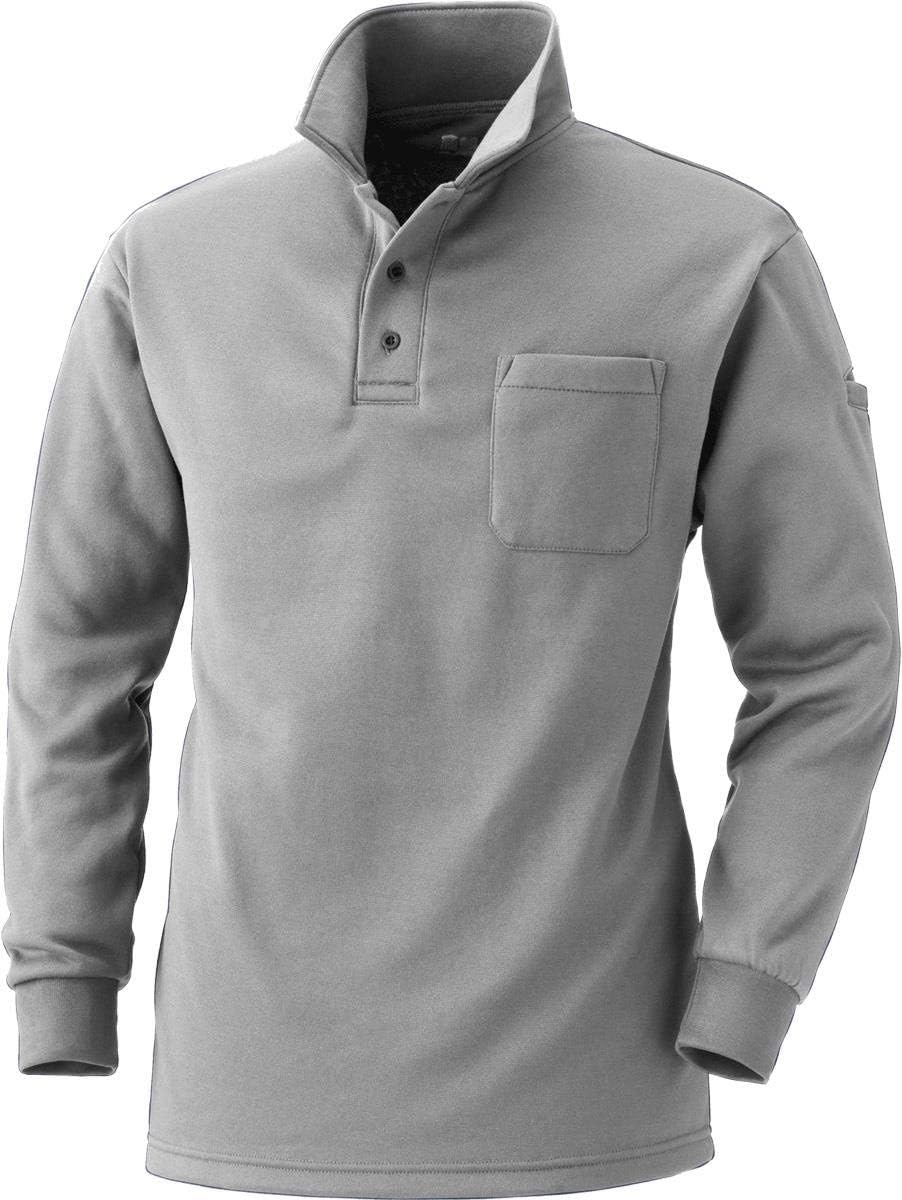 [Murakami Clothing] MK: 236 Stylish Fleece Lined Polo Shirt [Architecture Construction Tobi Craftsman Cool Work Clothes Work Clothes Cold Fall Winter Warm]