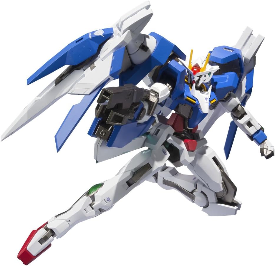 METAL ROBOT Spirits Mobile Suit Gundam [SIDE MS] 00 Raiser + GN Sword III, approx. 5.1 in. (130mm), ABS and PVC, die-cast painted action figure