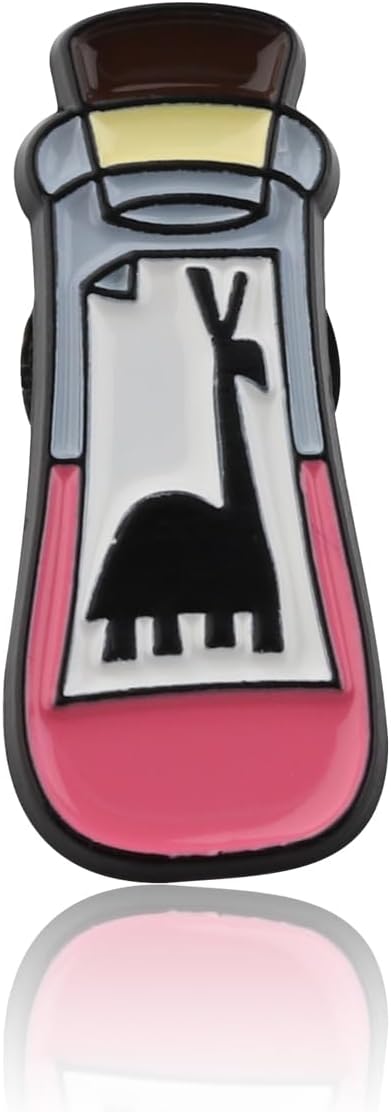 BLEOUK Broche de veneno, joyería de veneno, regalo para fanáticos del terror