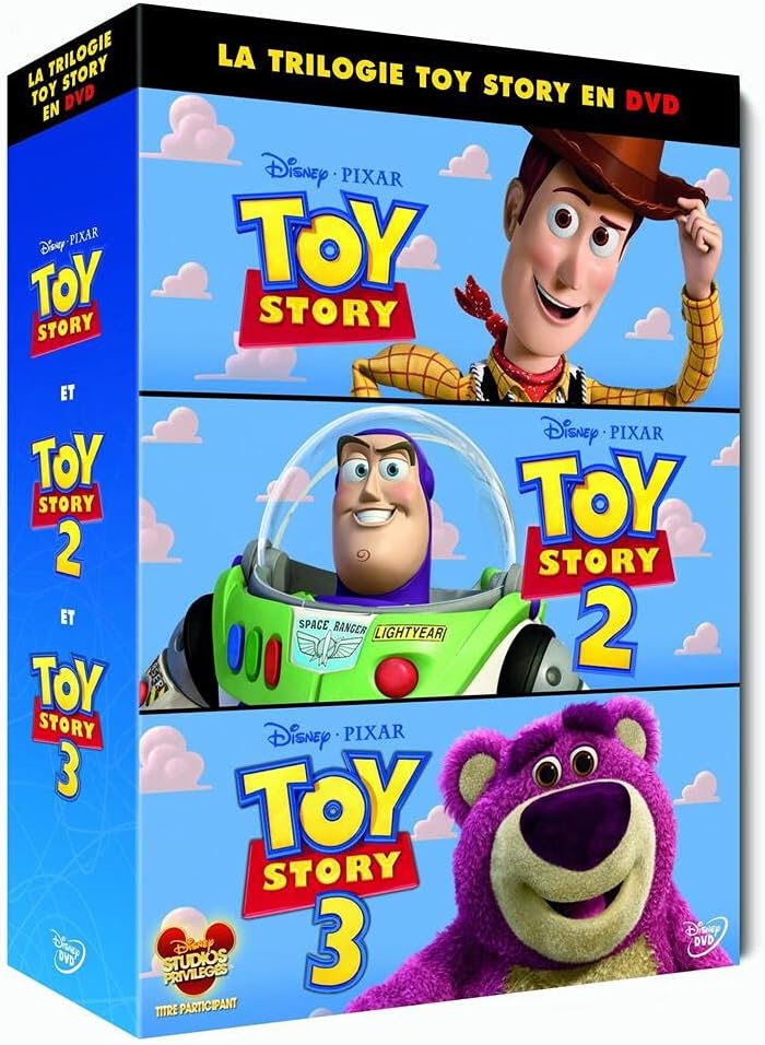Toy Story + Toy Story 2 + Toy Story 3 - coffret 3 DVD