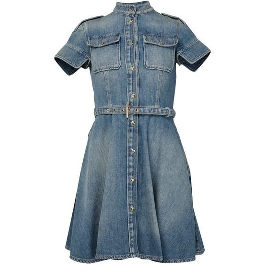 MCQUEEN デニムドレス - Image 1