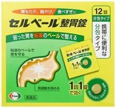 【第2類医薬品】セルベール整胃錠 12錠 ×4