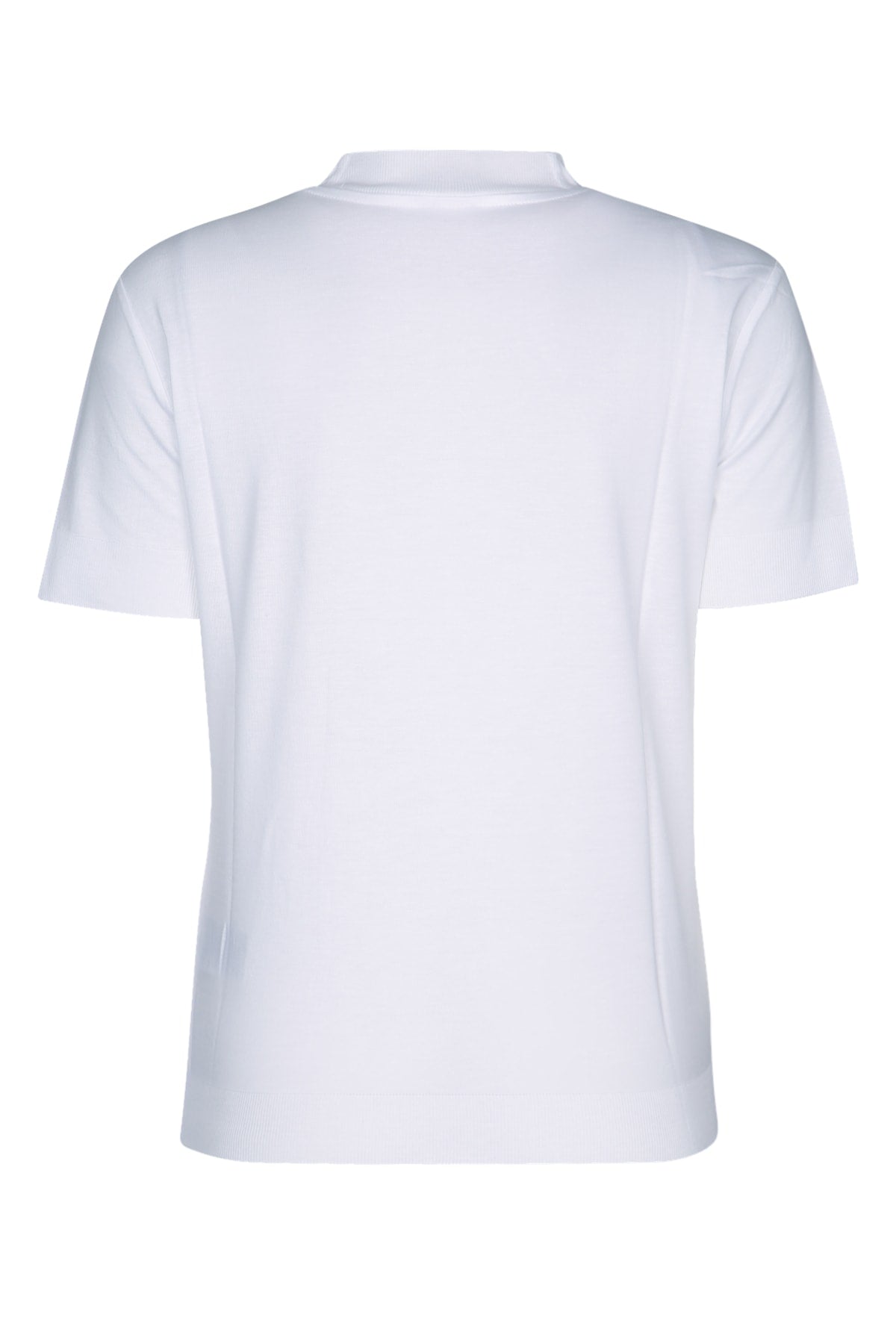 Calvin Klein SS洗練されたコットンモックnkティー - Image 1