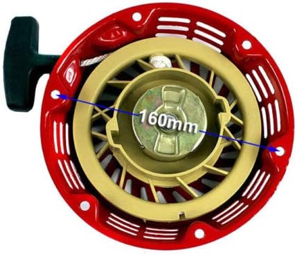 6.9" Pull-Starter for Generator, Water Pump with 4-Stroke Engine, 5.5-6.5HP