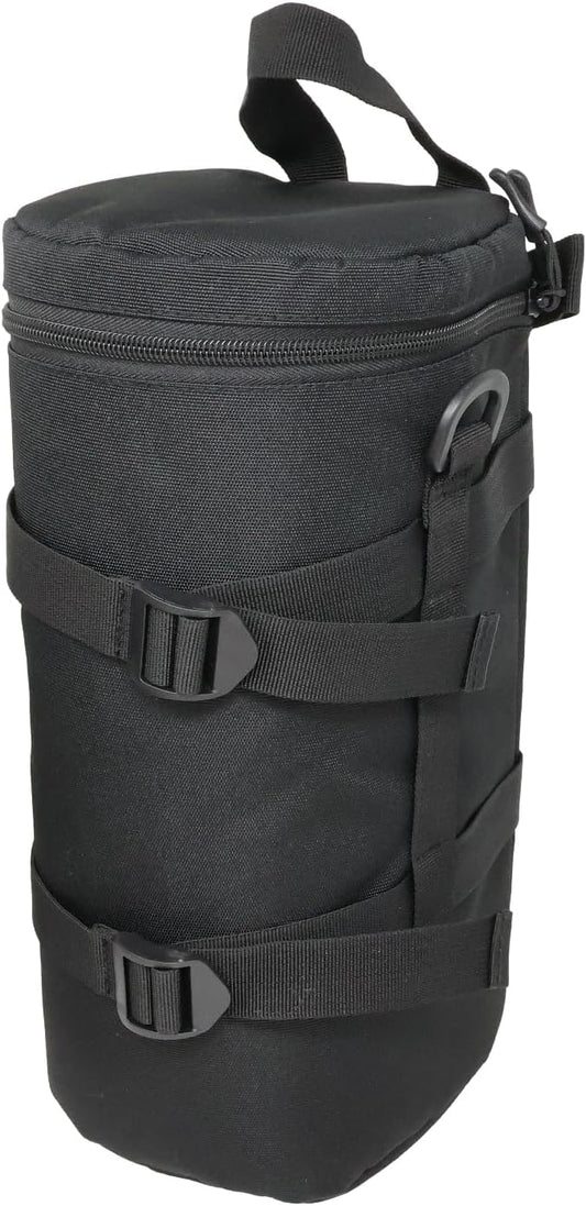 F-Foto Lens Case for Canon RF 800mm F11 / Sigma 150-500mm F5-6.3 / Nikon AF-S NIKKOR 200-500mm / JBL Xtreme Bluetooth Speaker Inner Size 13 x 29cm Size Polyester Water Repellent with Shoulder Strap