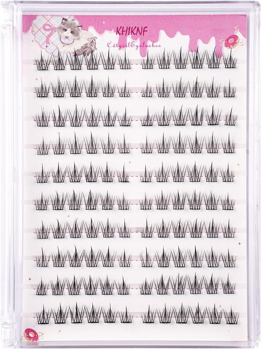 False Eyelashes, Partial False Eyelashes, No Glue Required, No Glue Required, Natural, Partial False Eyelashes, Self-Adhesive, Lifestyle Makeup, For Beginners, Easy Installation, Lightweight