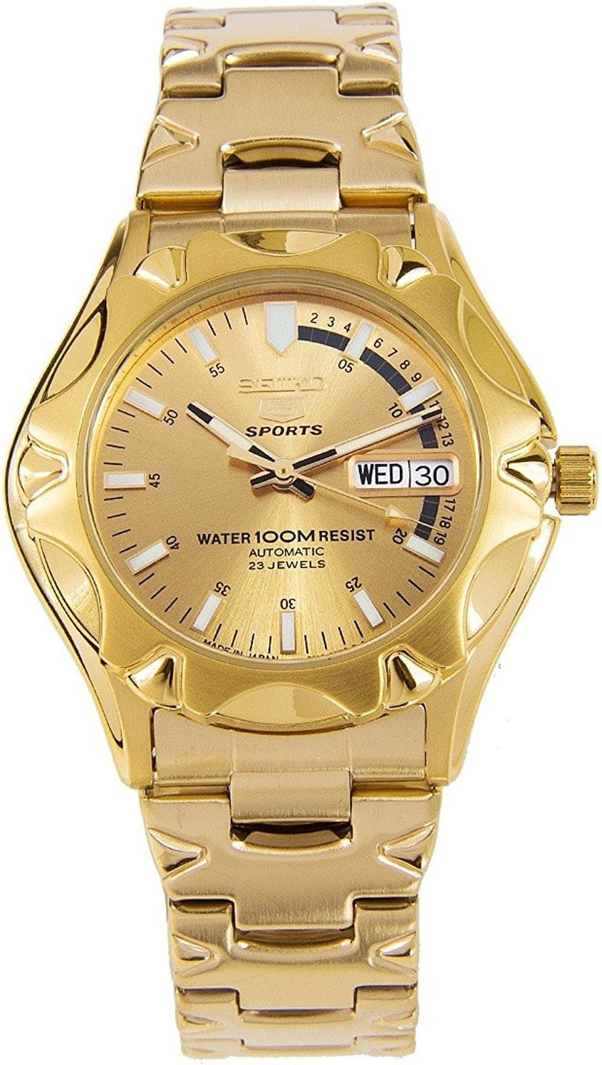 Seiko SNZ450J1 Men's Watch, Automatic Winding, Seiko 5, Five Sports Sports, Made in Japan, Bracelet Type