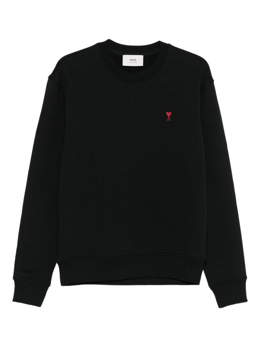 Ami Paris Ami De Coeurコットンスウェットシャツ - Image 1