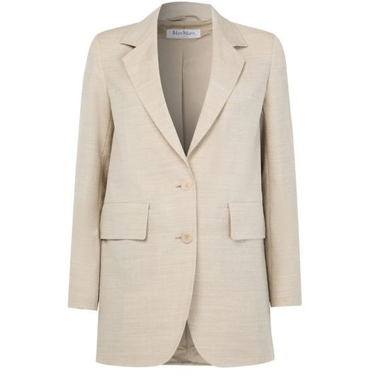 MAX MARA Acacia two buttons wool blazer - Image 1