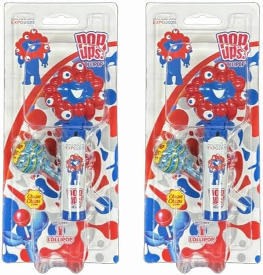 POP UPS! Pop-ups! Myaku Chupa Chaps Case, Set of 2, Osaka Expo, Popups, Sweets, Ksaexpo 2025, Osaka Kansai Exposition 2025, Osaka Travel, Kansai Limited