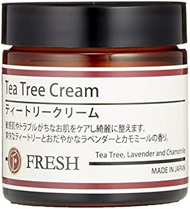 FRESH Tea Tree Cream, 2.1 oz (60 g), Authentic (Old) Coral Moon